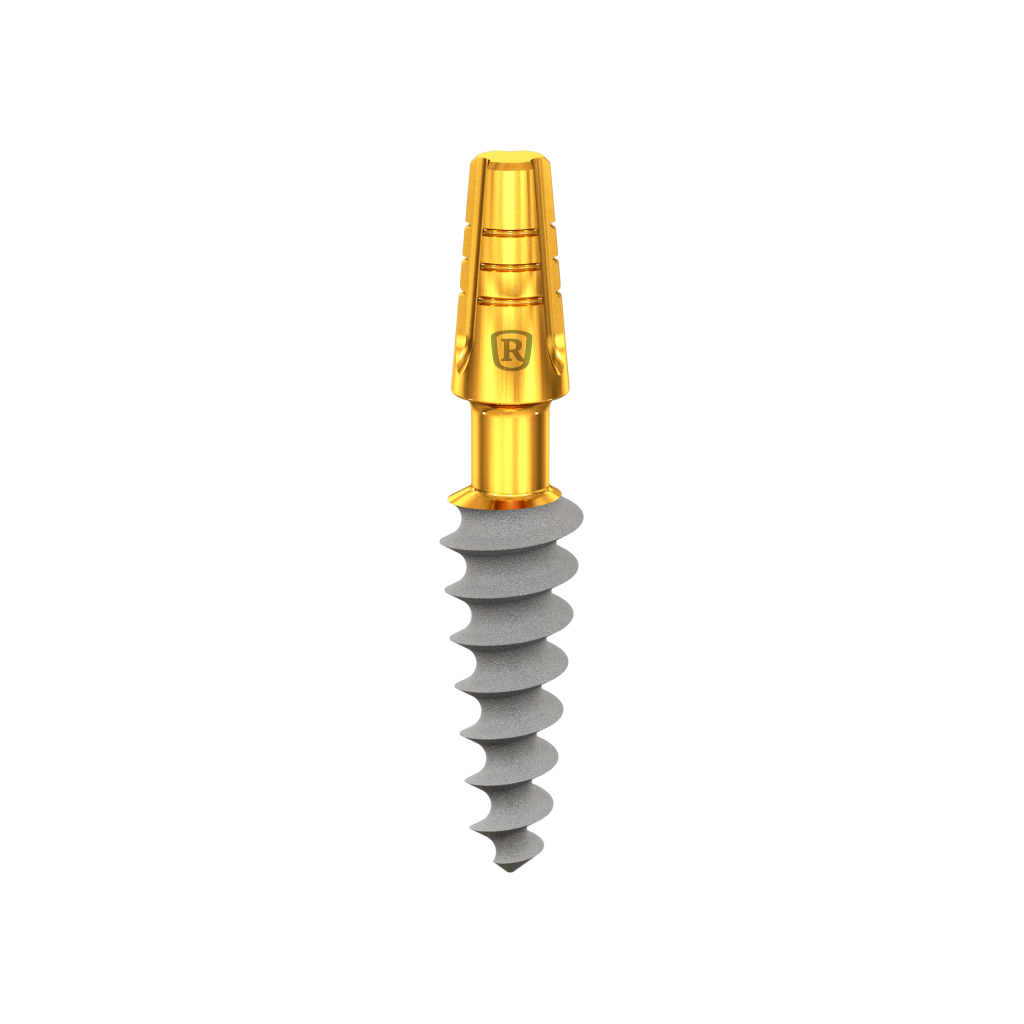 Dental Implant, ROOTT C, D 4.5 mm, L 12 mm.