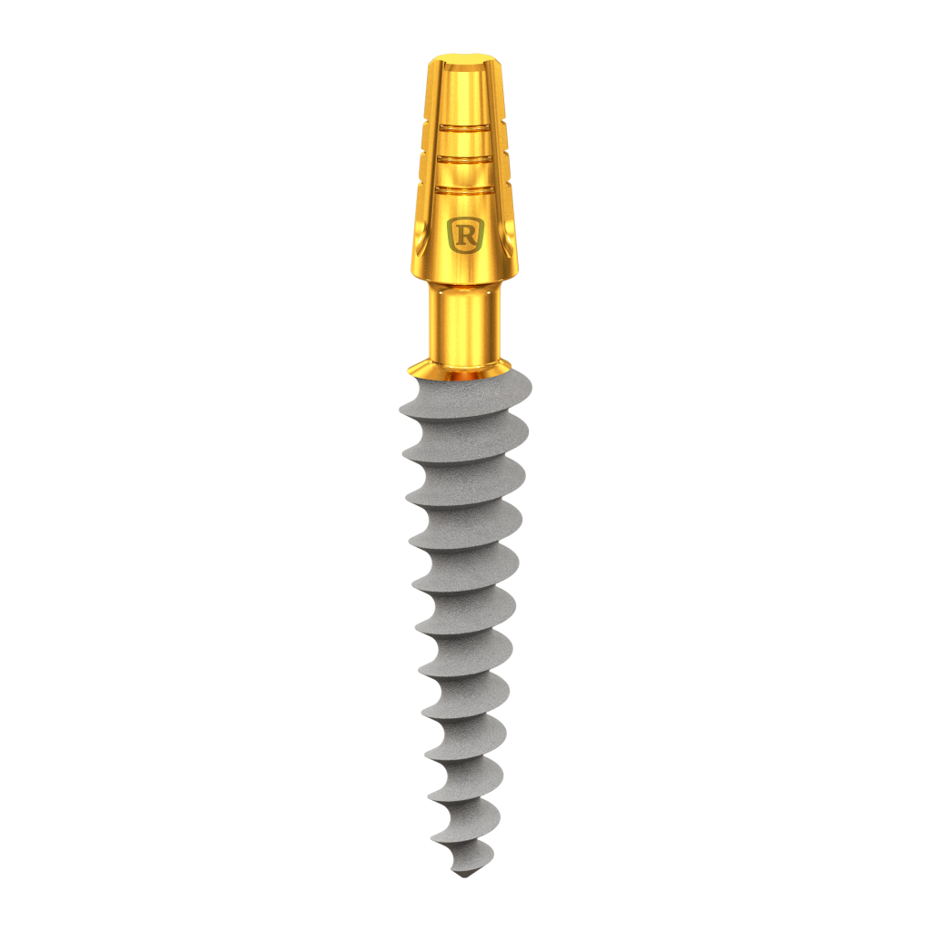 Dental Implant, ROOTT C, D 4.5 mm, L 18 mm.