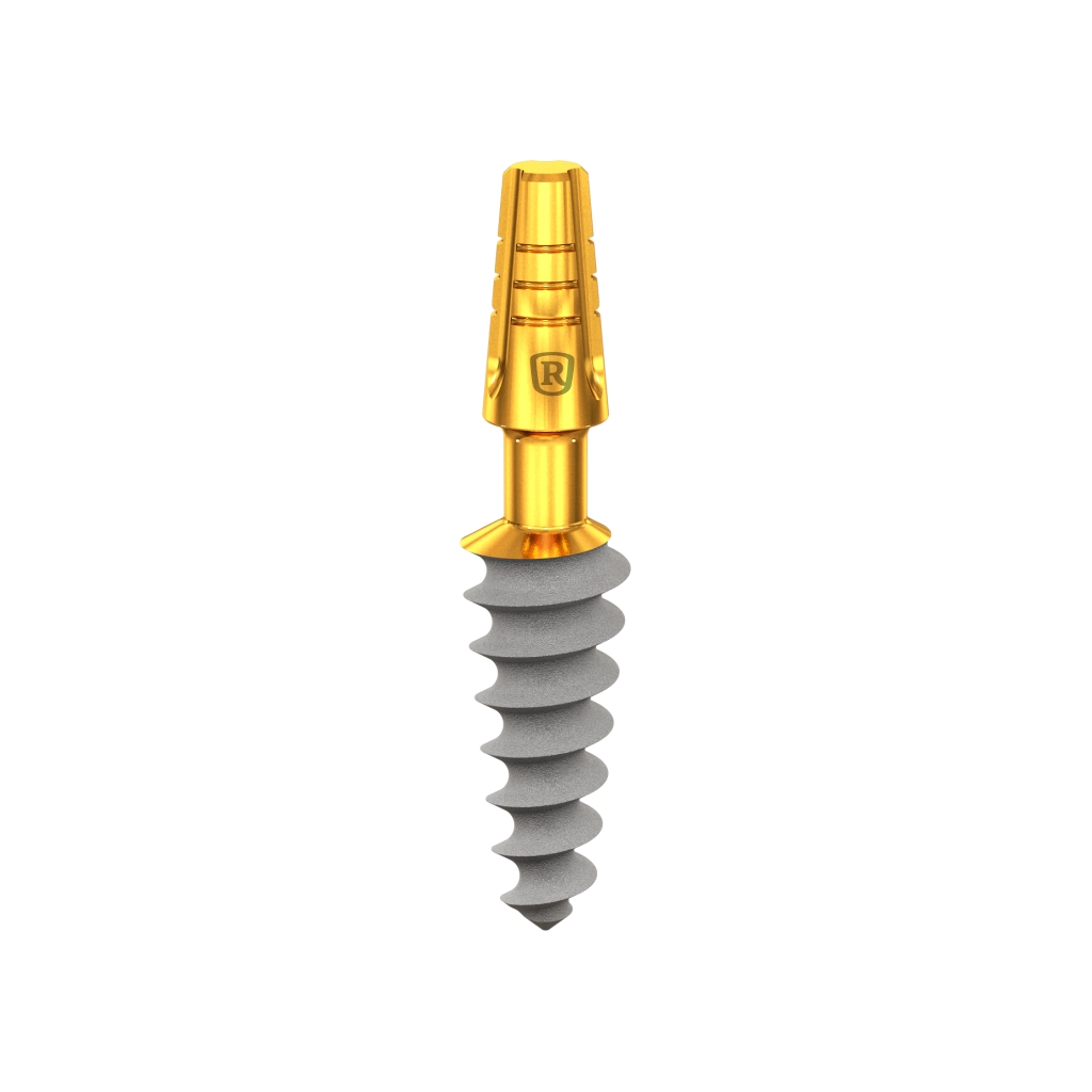 Dental Implant, ROOTT C, D 5.0 mm, L 12 mm.