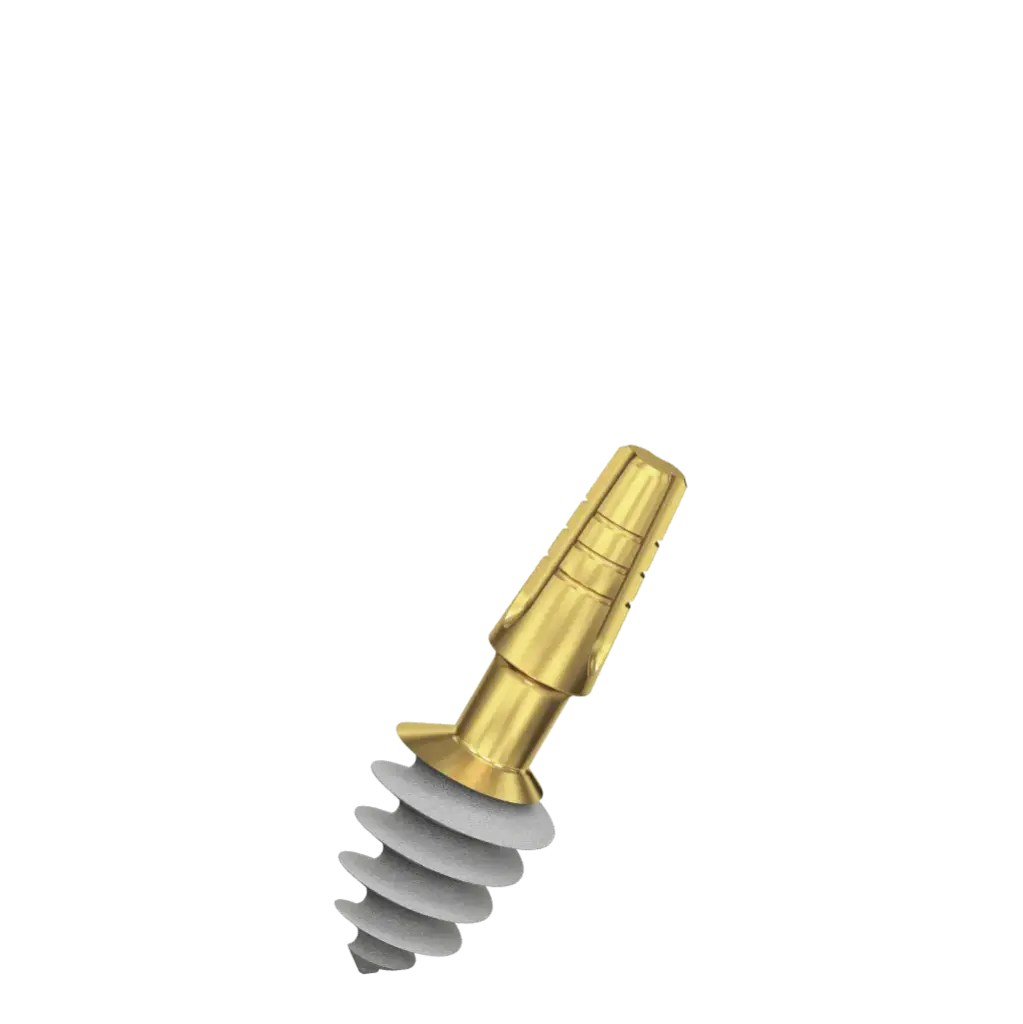 Dental Implant, ROOTT C, D 6.5 mm, L 8 mm.