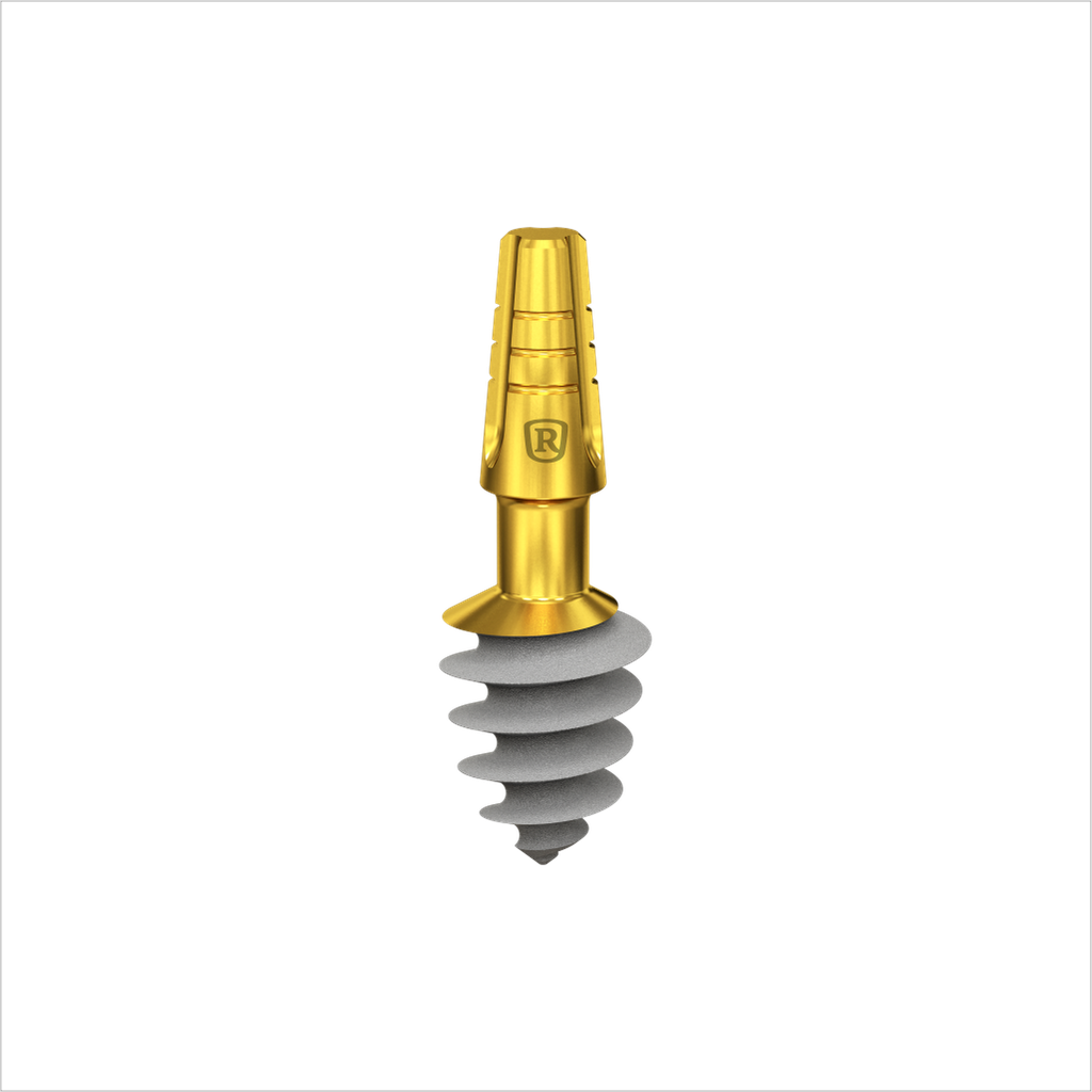 Dental Implant, ROOTT C, D 6.5 mm, L 8 mm.