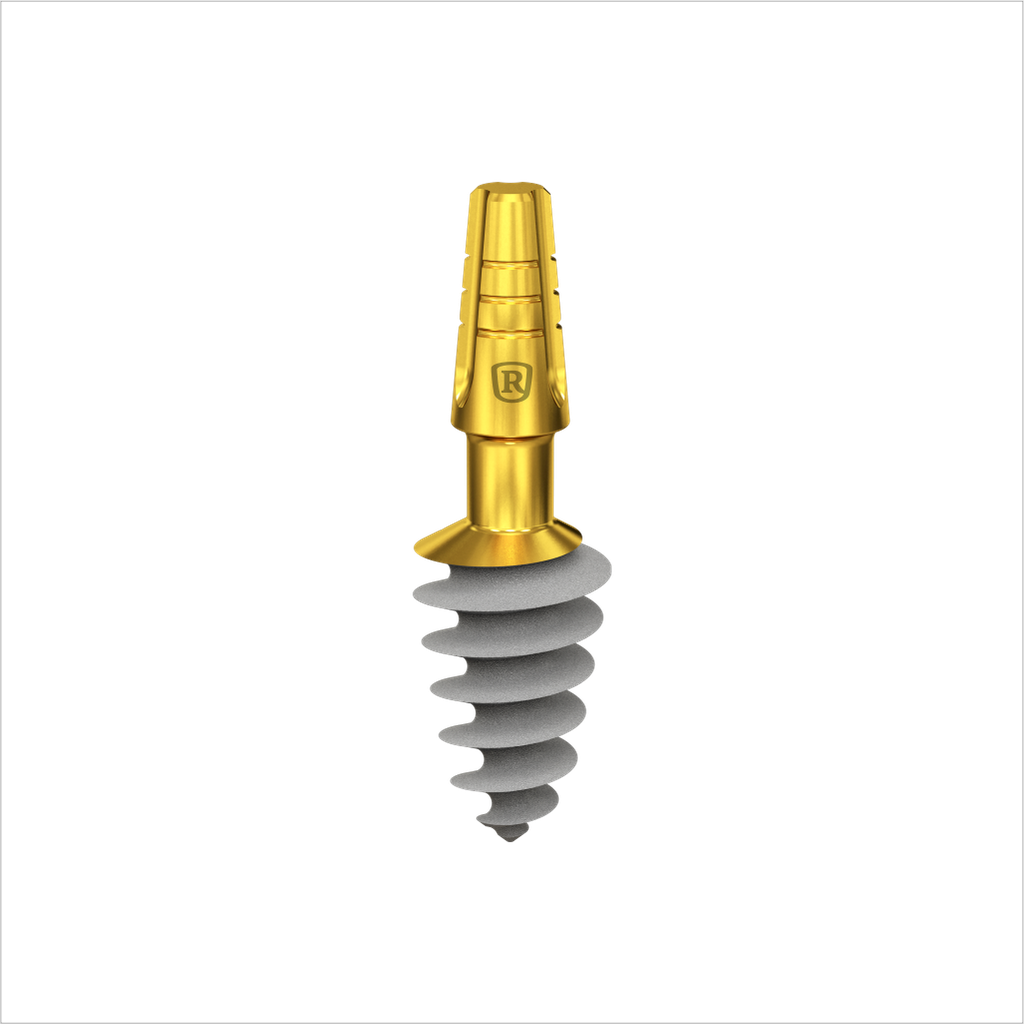 Dental Implant, ROOTT C, D 6.5 mm, L 10 mm.