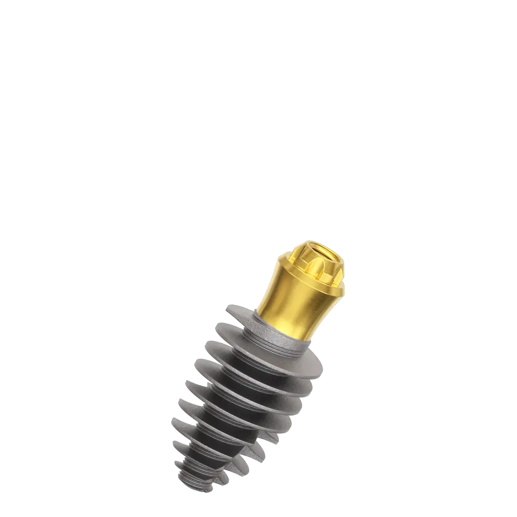 Dental Implant, ROOTT M, D 6.0 mm, L 10 mm.