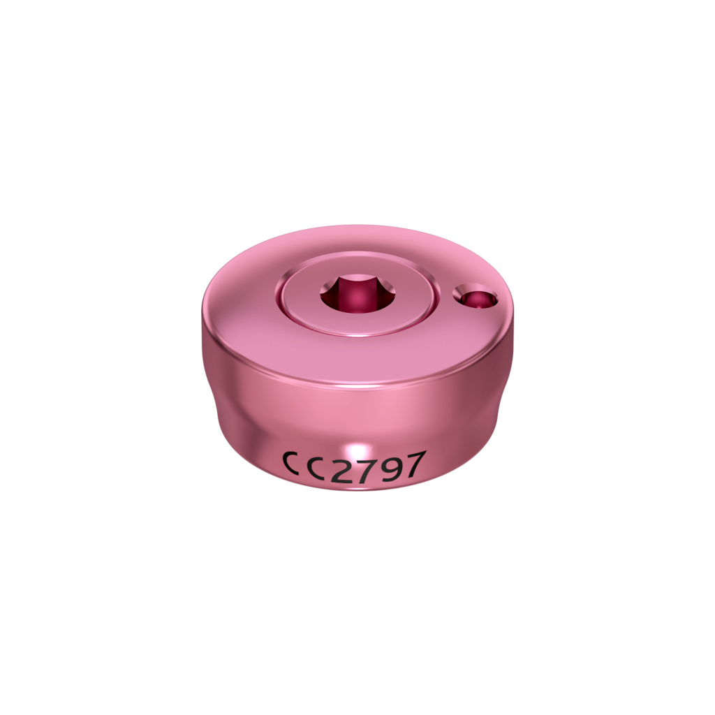 Healing abutment, 0 mm, M.