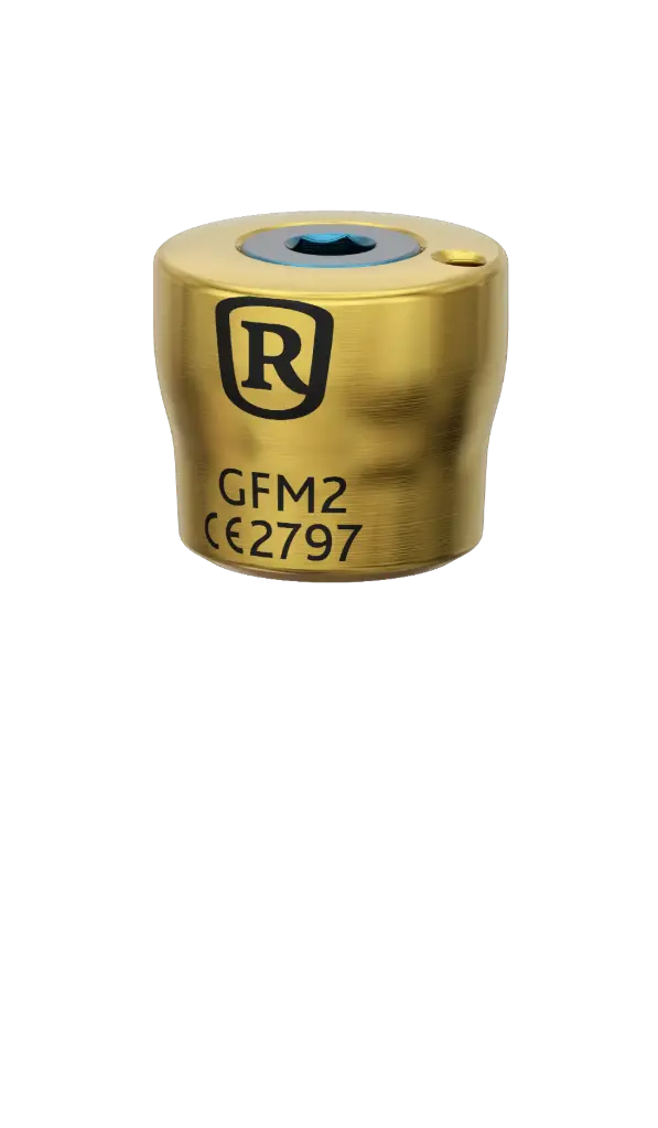 Healing abutment, 2 mm, M.