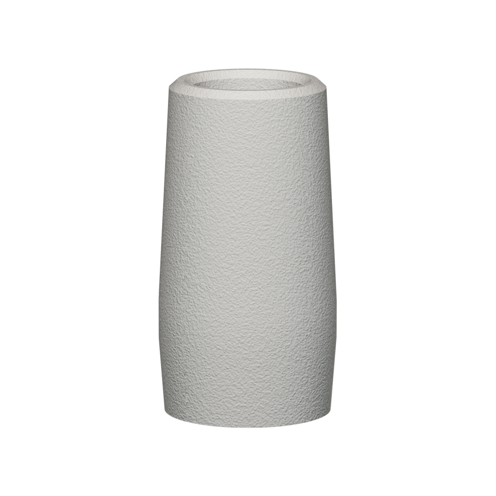 Abutment, burn-out, M.
