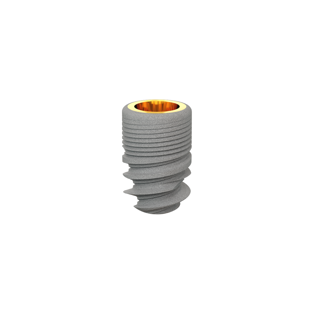 Dental Implant, ROOTT R, D 3.8 mm, L 6 mm.