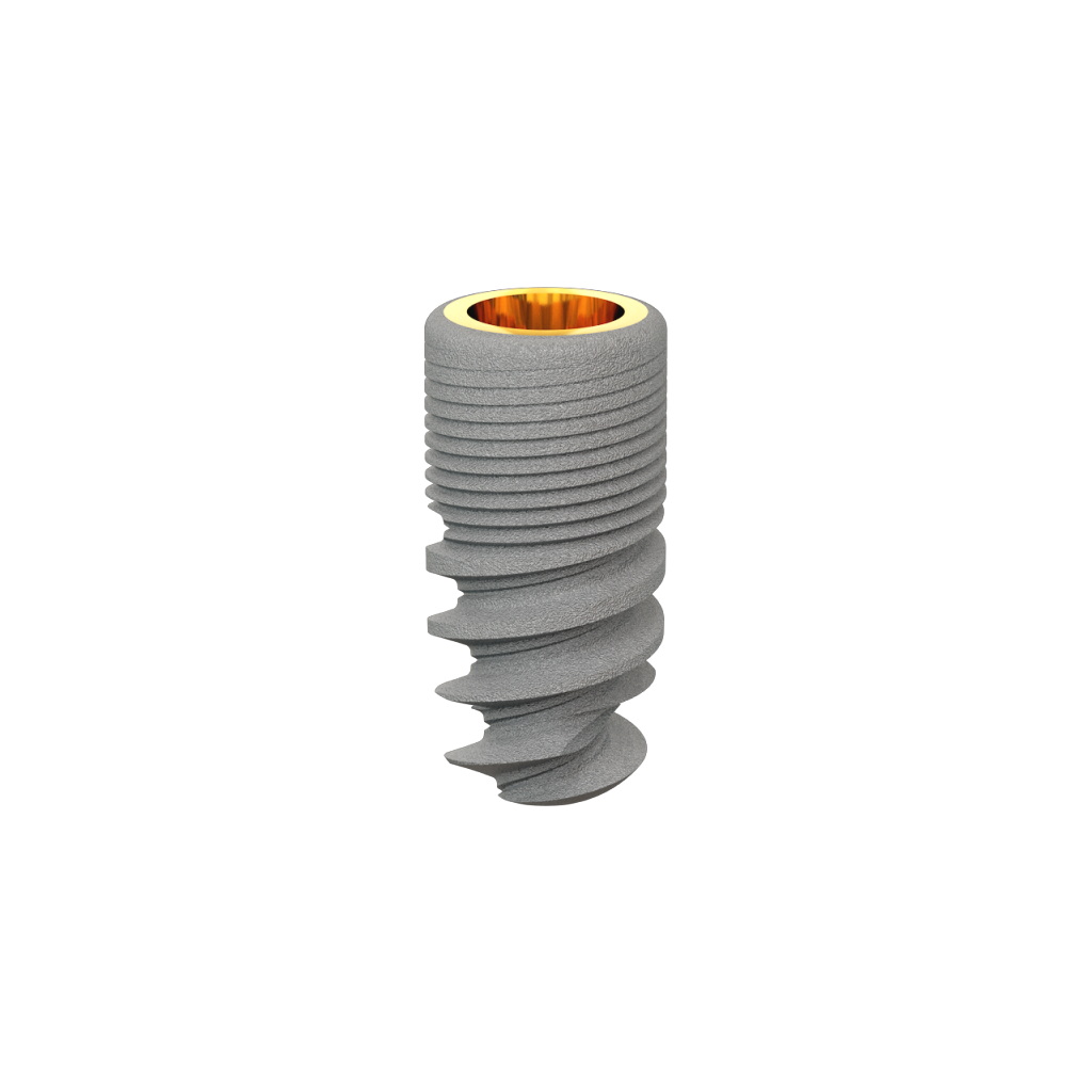 Dental Implant, ROOTT R, D 3.8 mm, L 8 mm.