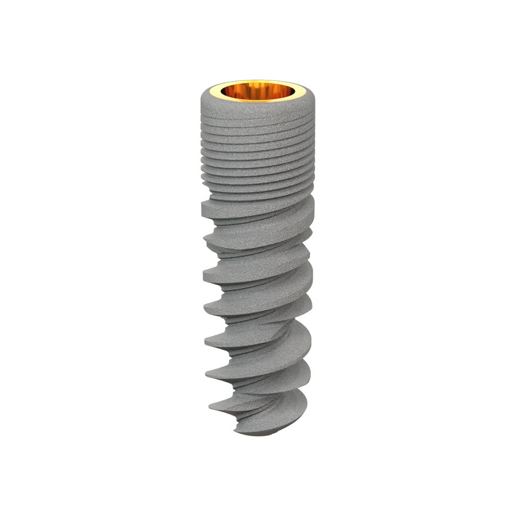 Dental Implant, ROOTT R, D 3.8 mm, L 12 mm.
