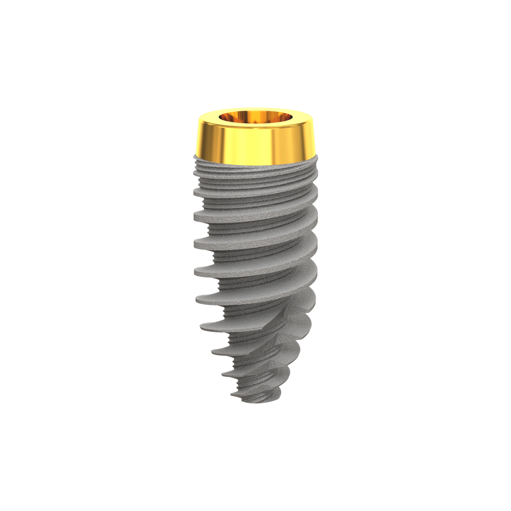Dental Implant, ROOTT R, D 4.2 mm, L 10 mm.
