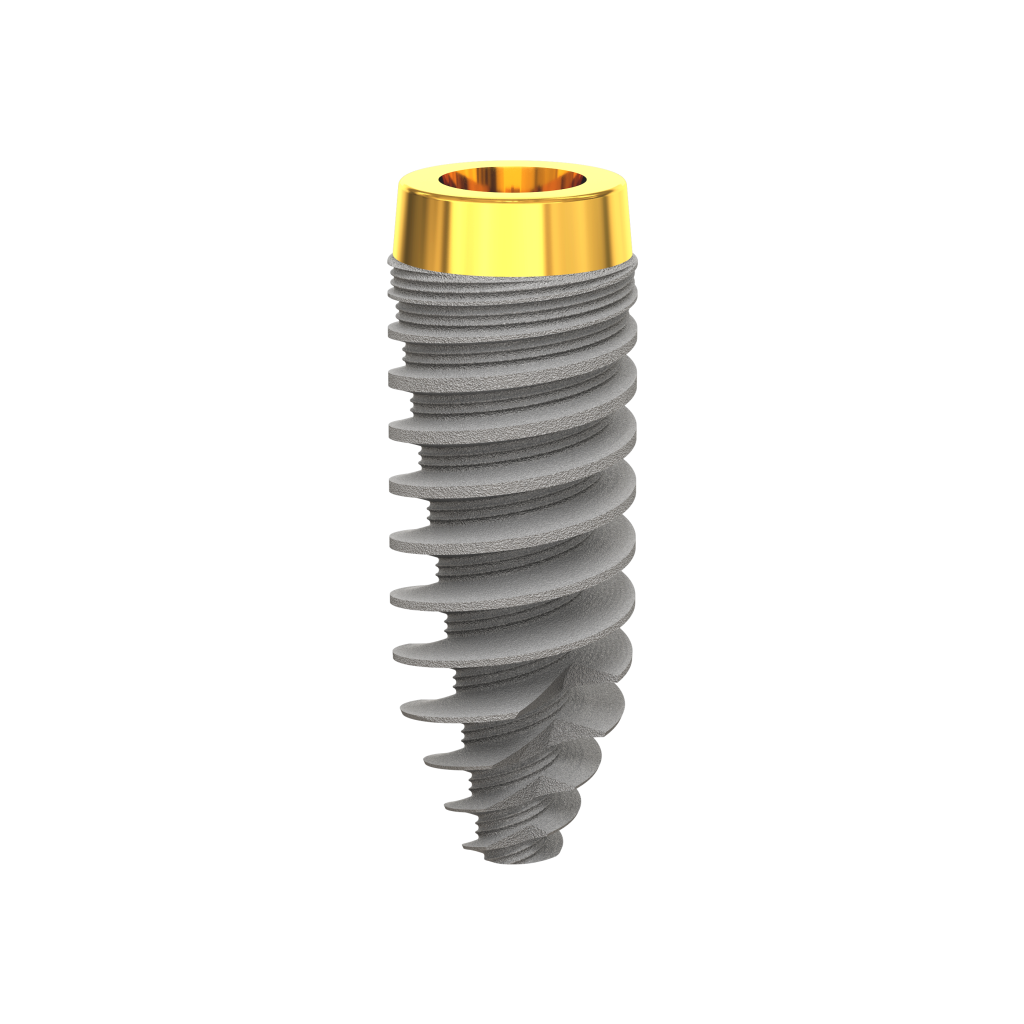 Dental Implant, ROOTT R, D 4.2 mm, L 12 mm.