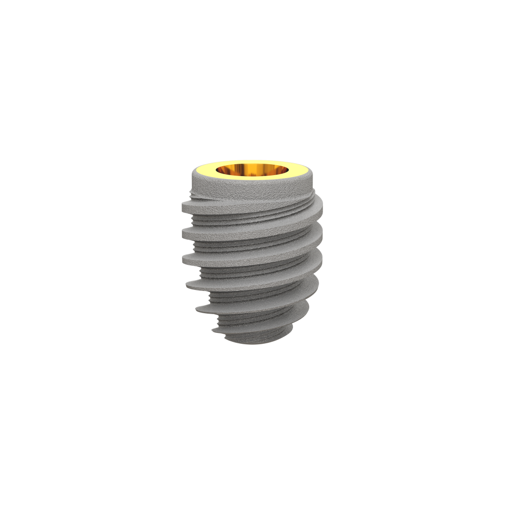 Dental Implant, ROOTT R, D 4.8 mm, L 6 mm.