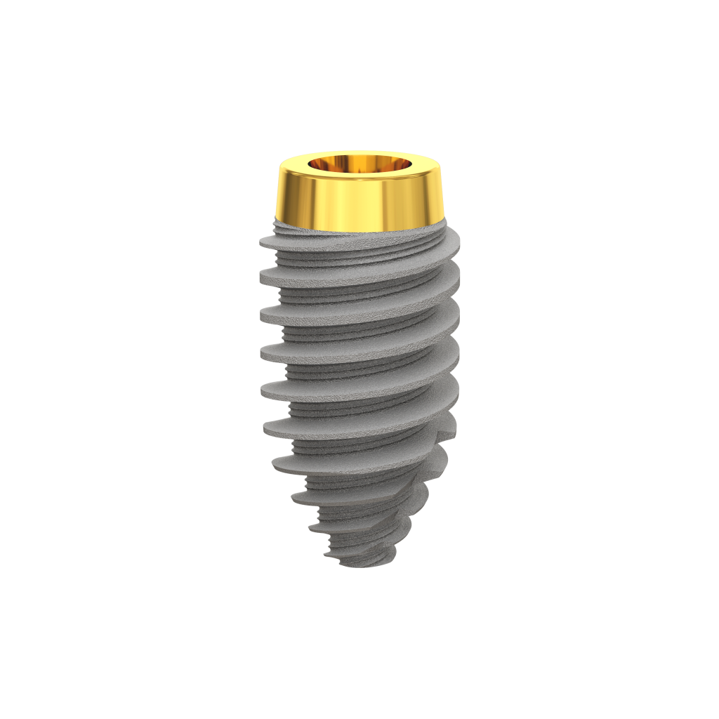 Dental Implant, ROOTT R, D 4.8 mm, L 10 mm.