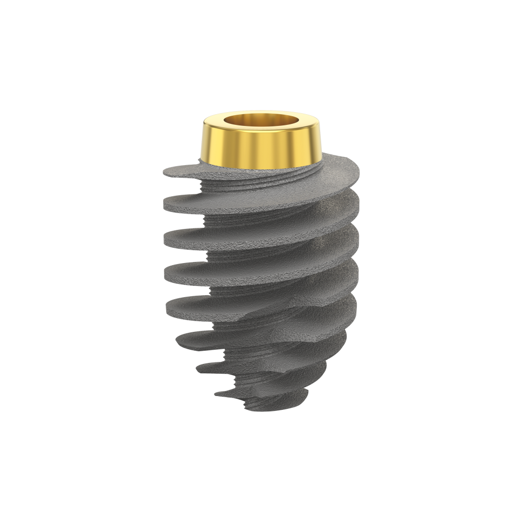 Dental Implant, ROOTT R, D 6.5 mm, L 10 mm.