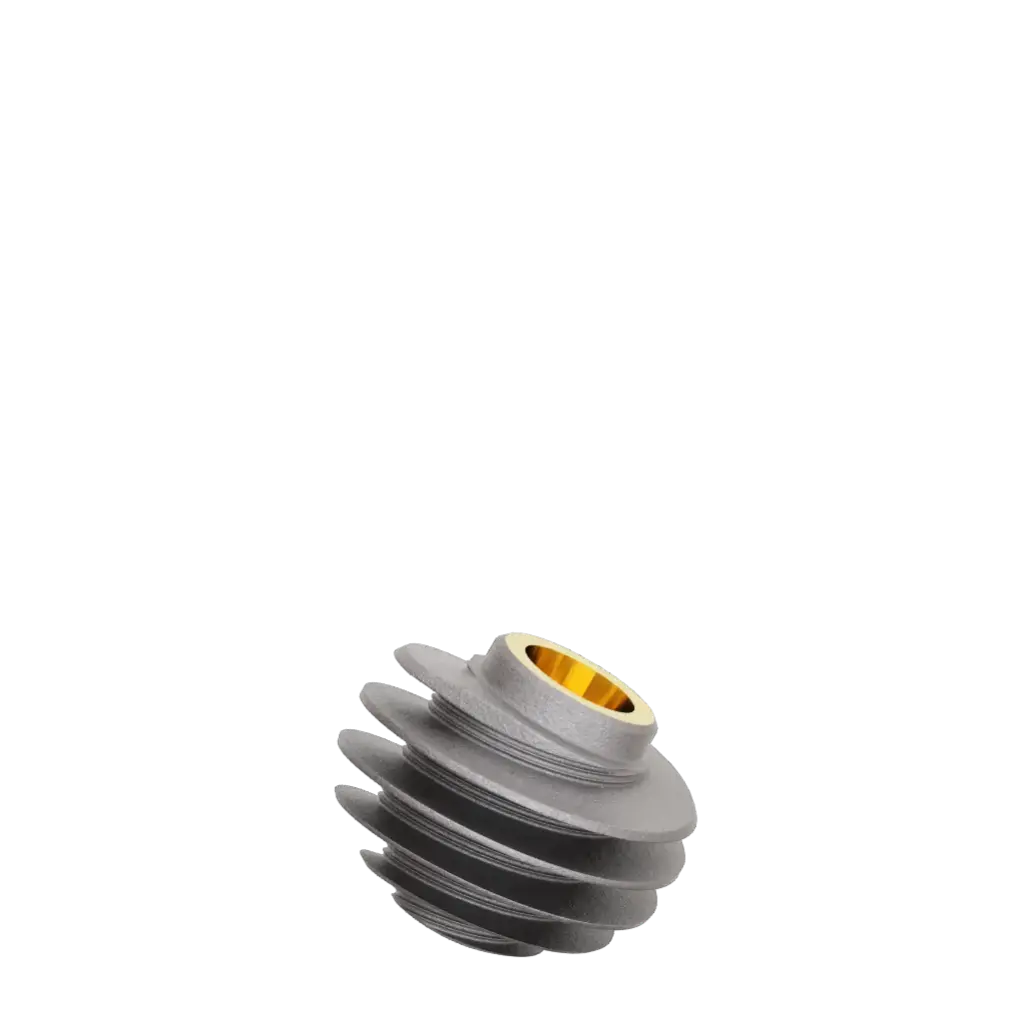 Dental Implant, ROOTT R, D 7.5 mm, L 6 mm.