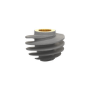 Dental Implant, ROOTT R, D 7.5 mm, L 6 mm.