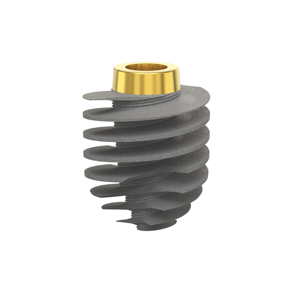 Dental Implant, ROOTT R, D 7.5 mm, L 10 mm.