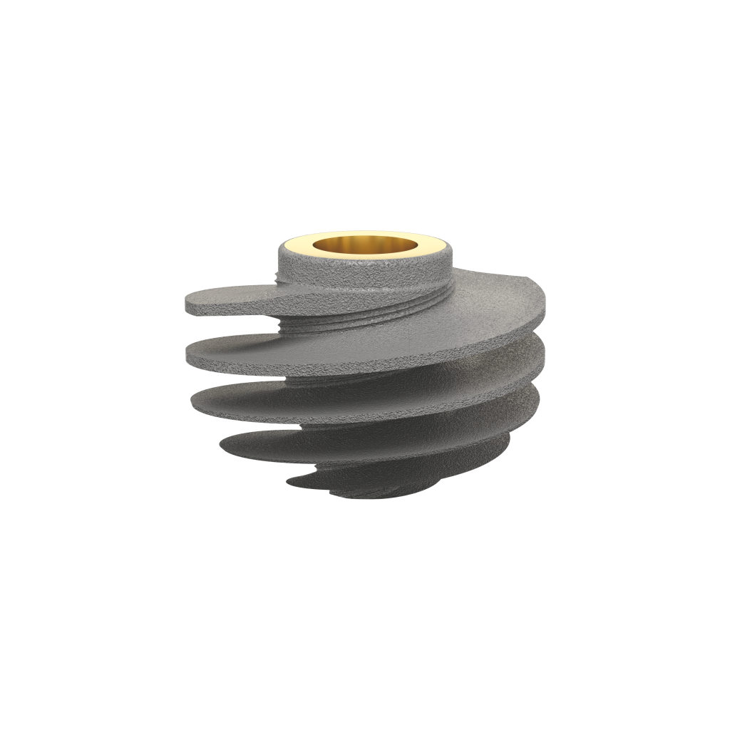 Dental Implant, ROOTT R, D 8.5 mm, L 6 mm.