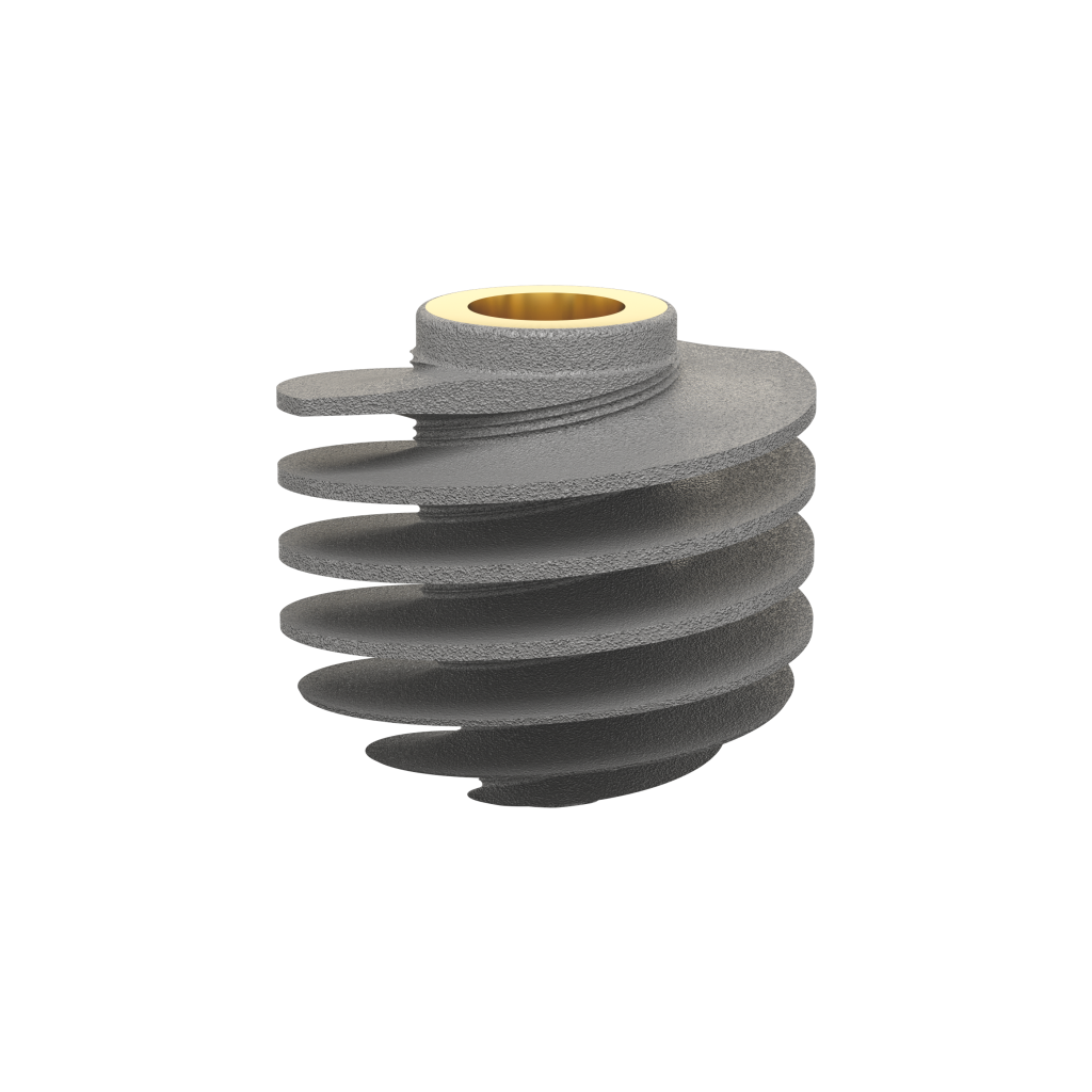 Dental Implant, ROOTT R, D 8.5 mm, L 8 mm.