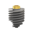 Dental Implant, ROOTT R, D 8.5 mm, L 12 mm.