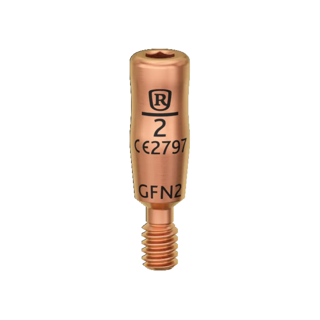 Healing abutment, narrow, 2 mm, R.