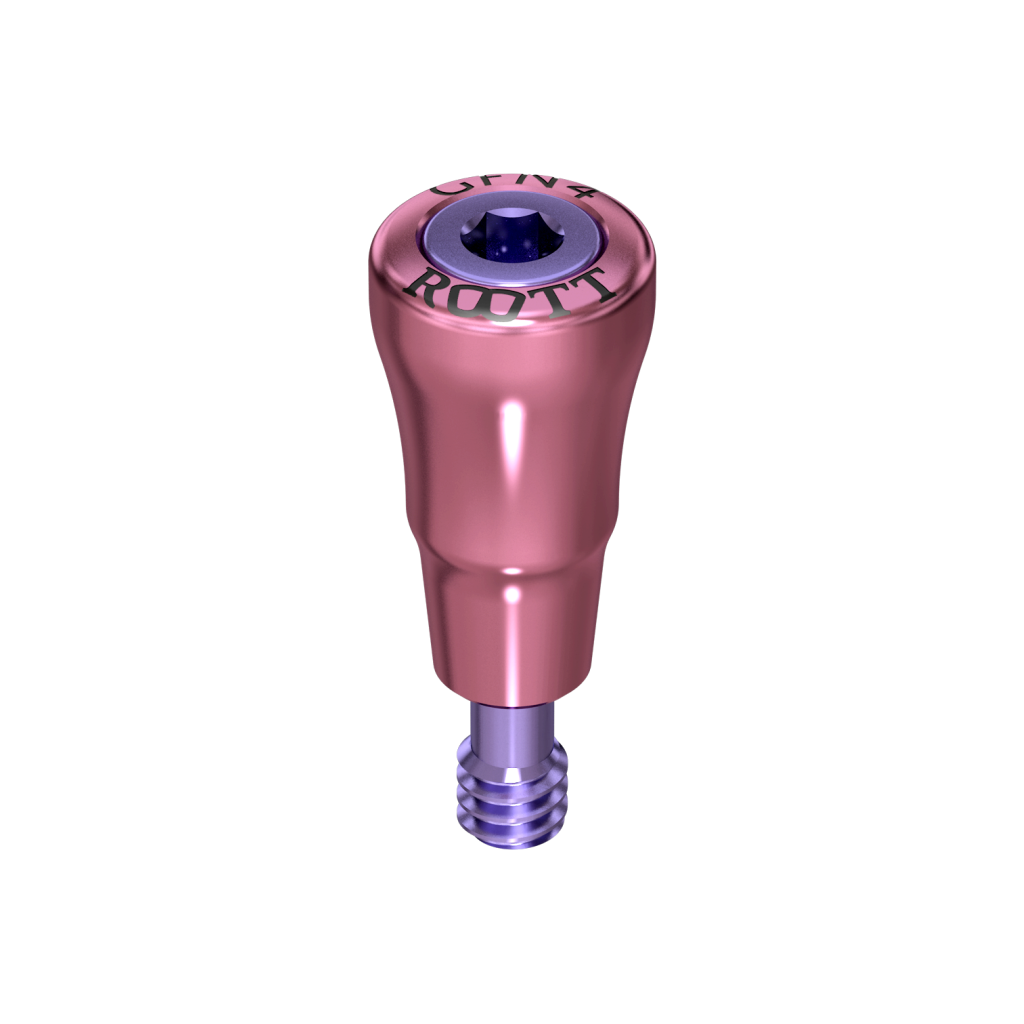 Healing abutment, narrow, 4 mm, R.
