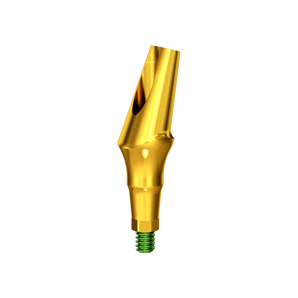 Abutment, 15°, 4 mm, R.