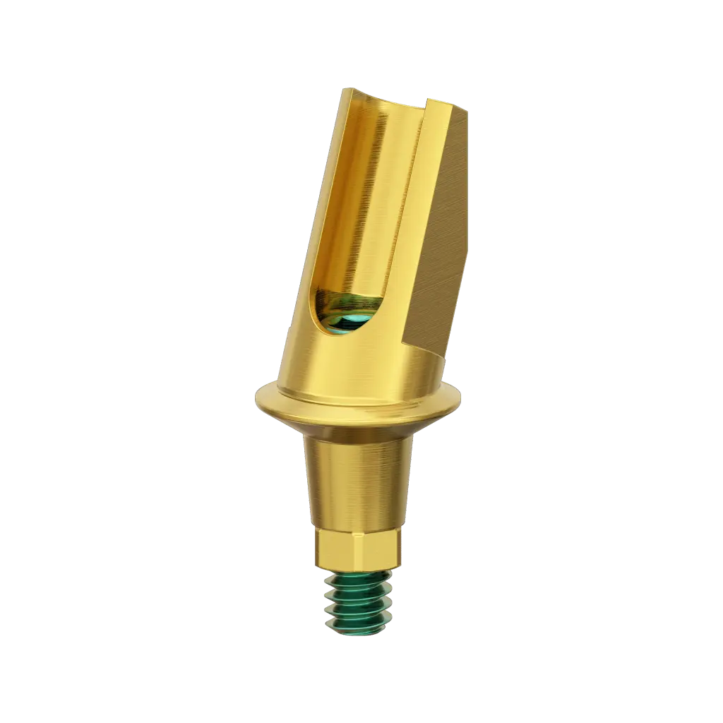 Abutment, 25°, 1 mm, R.