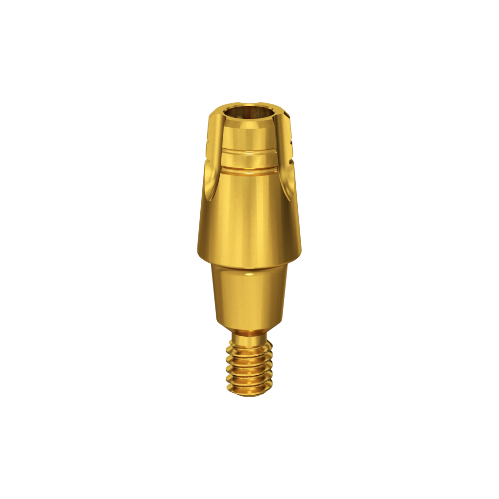 Abutment, one-piece, 0,5 mm, R.