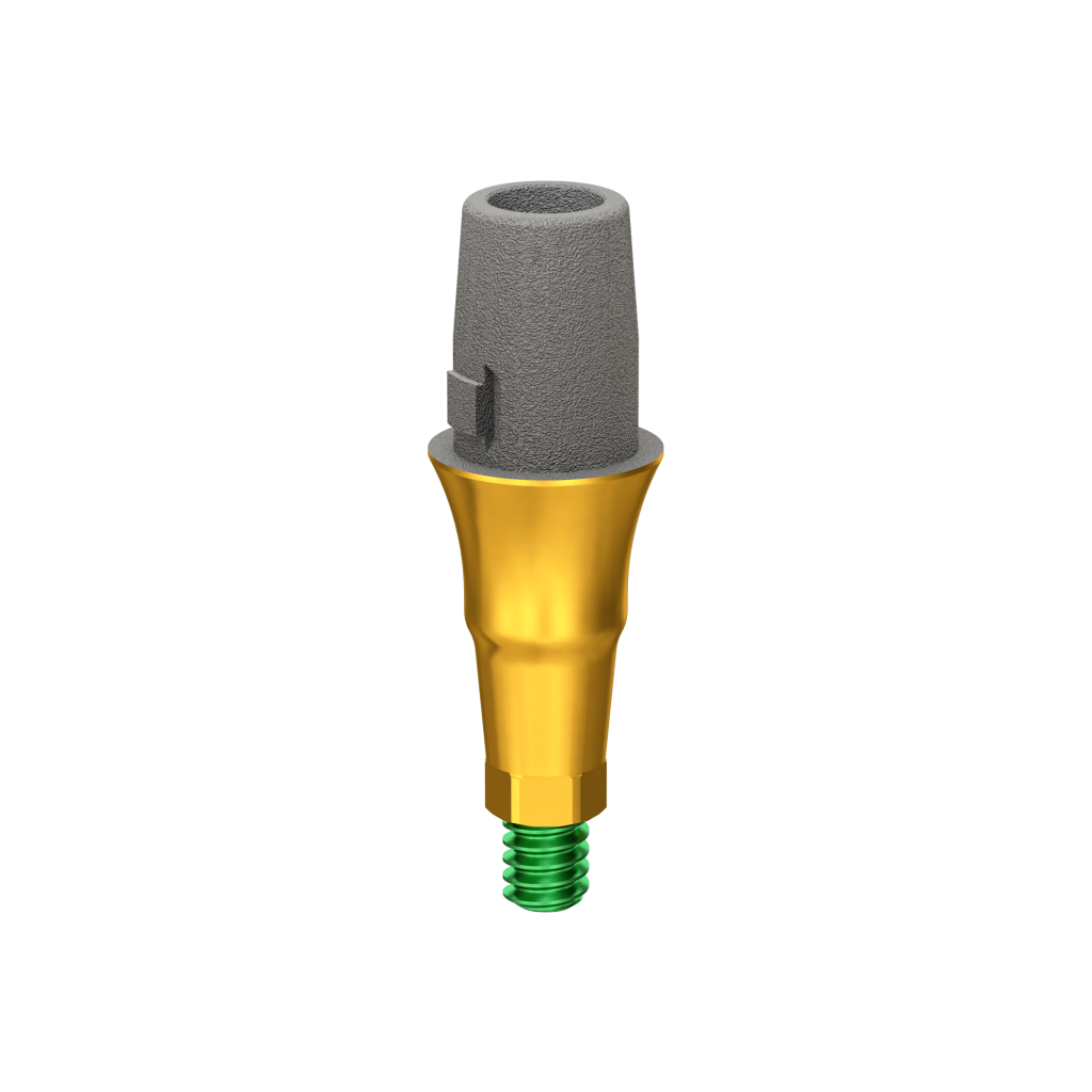 Abutment, titanium base, Sir, 4 mm, R.