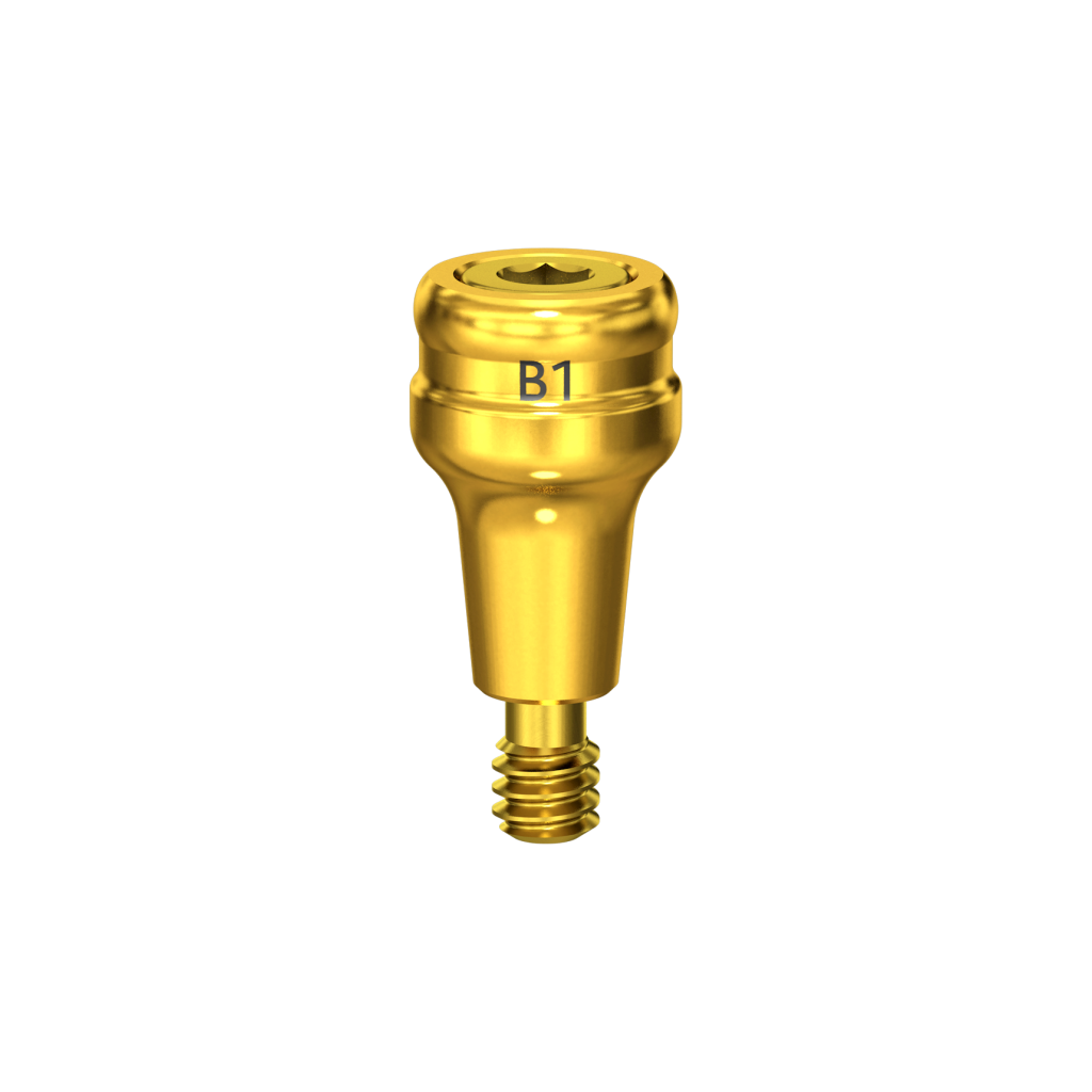 Abutment, attachment, 1 mm, R.