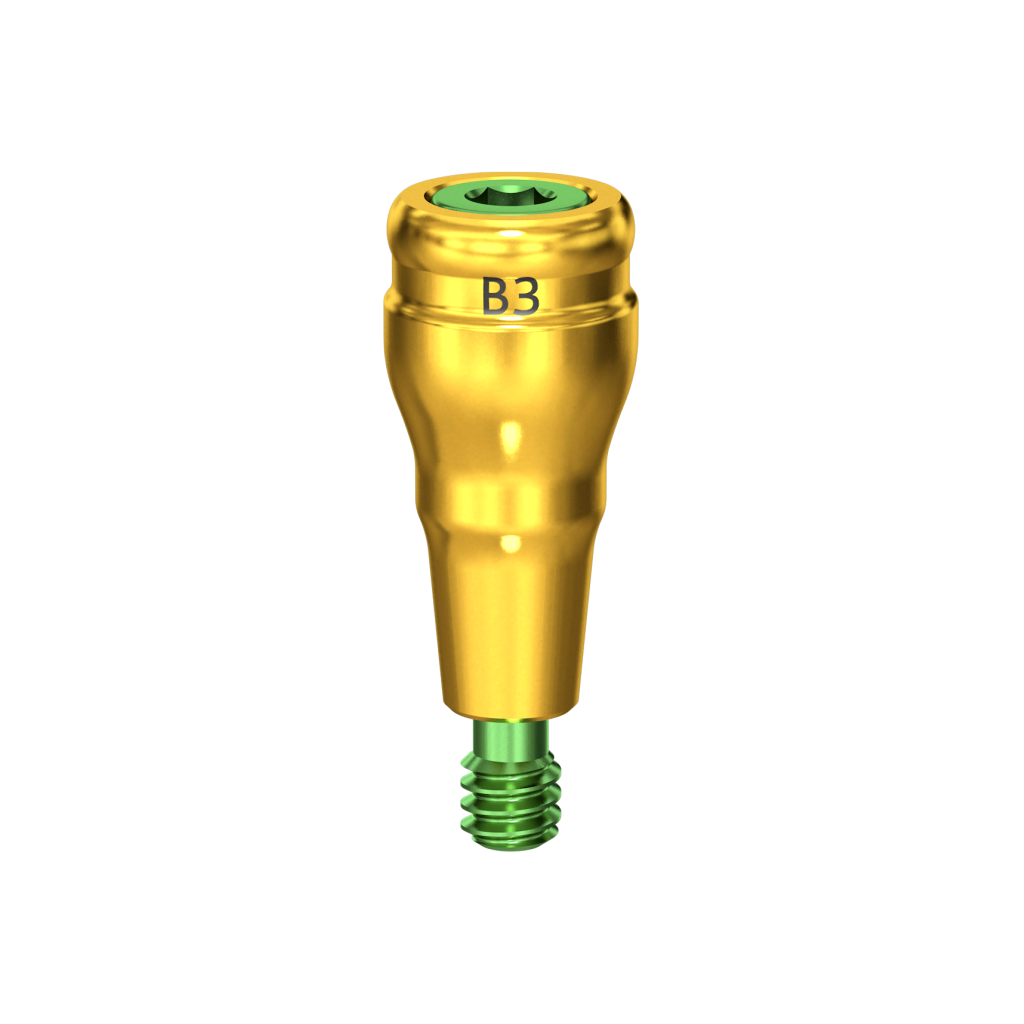 Abutment, attachment, 3 mm, R.