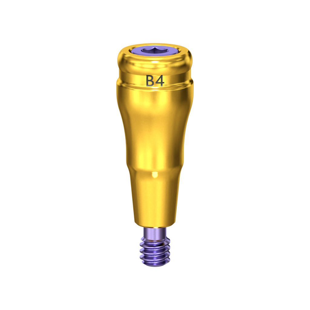 Abutment, attachment, 4 mm, R.
