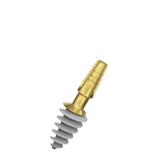 [C6510] Dental Implant, ROOTT C, D 6.5 mm, L 10 mm.