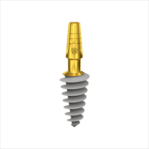 [C6512] Dental Implant, ROOTT C, D 6.5 mm, L 12 mm.