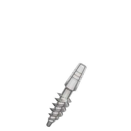 [B4512] Dental Implant, ROOTT B, D 4.5 mm, L 12 mm.