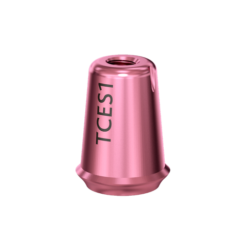 [TCES1] Abutment, telescopic, S, 1 mm, C.