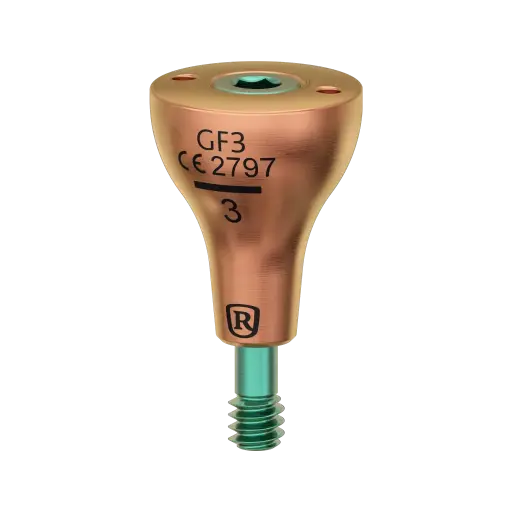[GF3] Healing abutment, 3 mm, R.