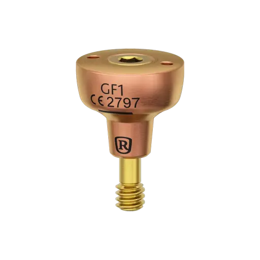 [GF1] Healing abutment, 1 mm, R.