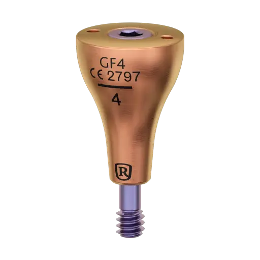 [GF4] Healing abutment, 4 mm, R.