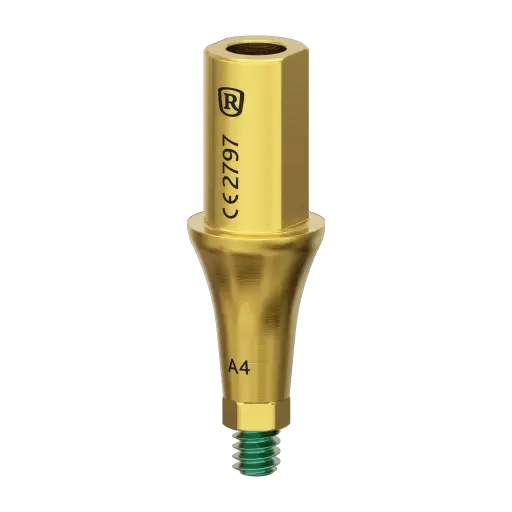 [A4] Abutment, 4 mm, R.