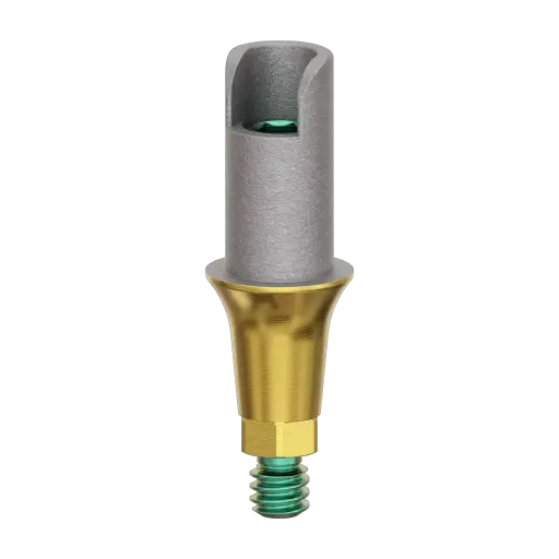 [PCO2] Abutment, titanium base, 2 mm, R.