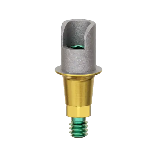 [PCO1S] Abutment, titanium base, S, 1 mm, R.