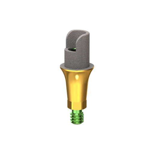 [PCO2S] Abutment, titanium base, S, 2 mm, R.
