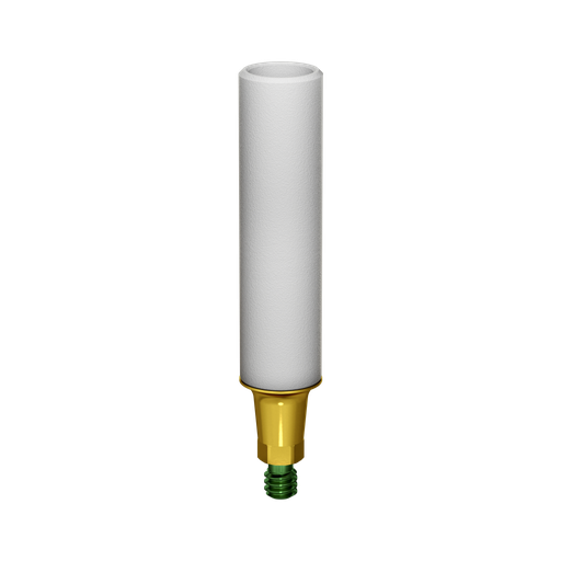[ABM] Abutment, burn-out, with titanium base, R.
